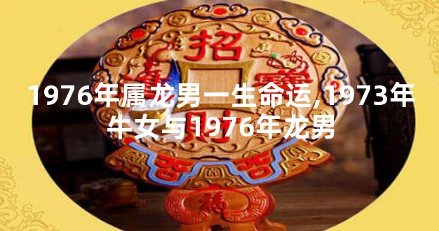 1976年属龙男一生命运,1973年牛女与1976年龙男