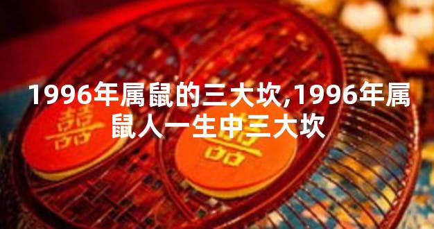 1996年属鼠的三大坎,1996年属鼠人一生中三大坎