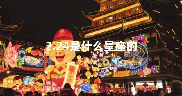 2.24是什么星座的