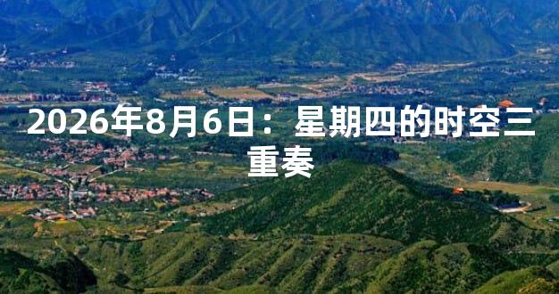 2026年8月6日：星期四的时空三重奏