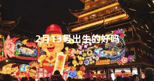 2月13号出生的好吗