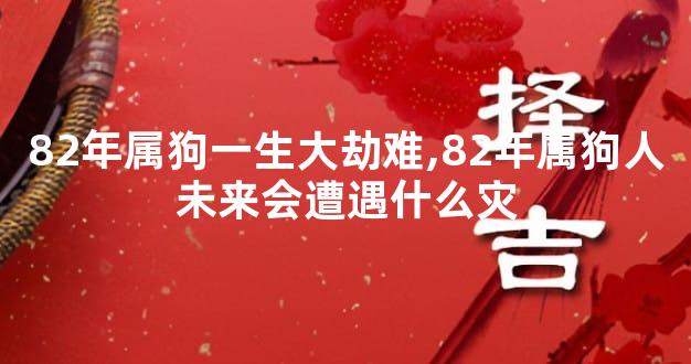 82年属狗一生大劫难,82年属狗人未来会遭遇什么灾
