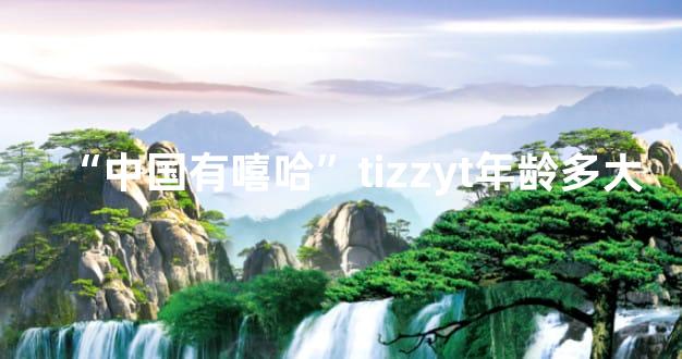 “中国有嘻哈”tizzyt年龄多大