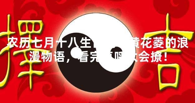 农历七月十八生日花：黄花菱的浪漫物语，看完直呼太会撩！