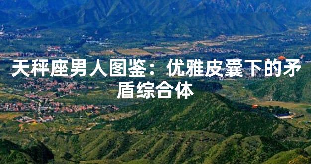 天秤座男人图鉴：优雅皮囊下的矛盾综合体