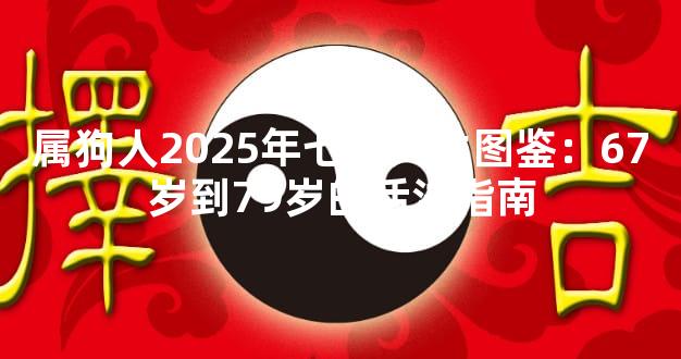 属狗人2025年七旬人生图鉴：67岁到79岁的活法指南