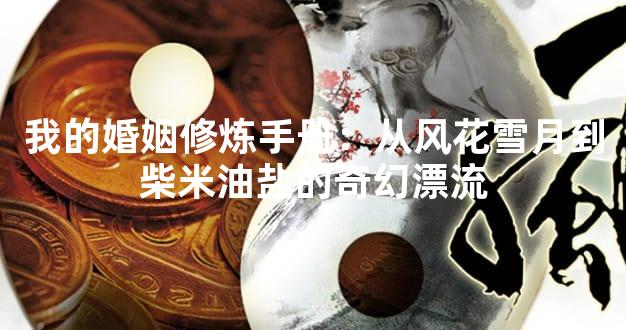我的婚姻修炼手册：从风花雪月到柴米油盐的奇幻漂流