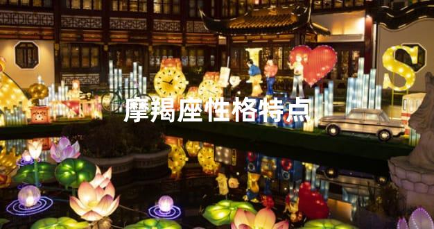 摩羯座性格特点