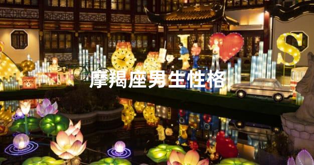摩羯座男生性格