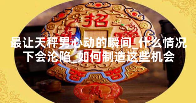 最让天秤男心动的瞬间_什么情况下会沦陷_如何制造这些机会
