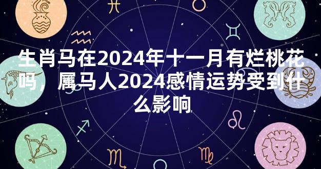 生肖马在2024年十一月有烂桃花吗，属马人2024感情运势受到什么影响